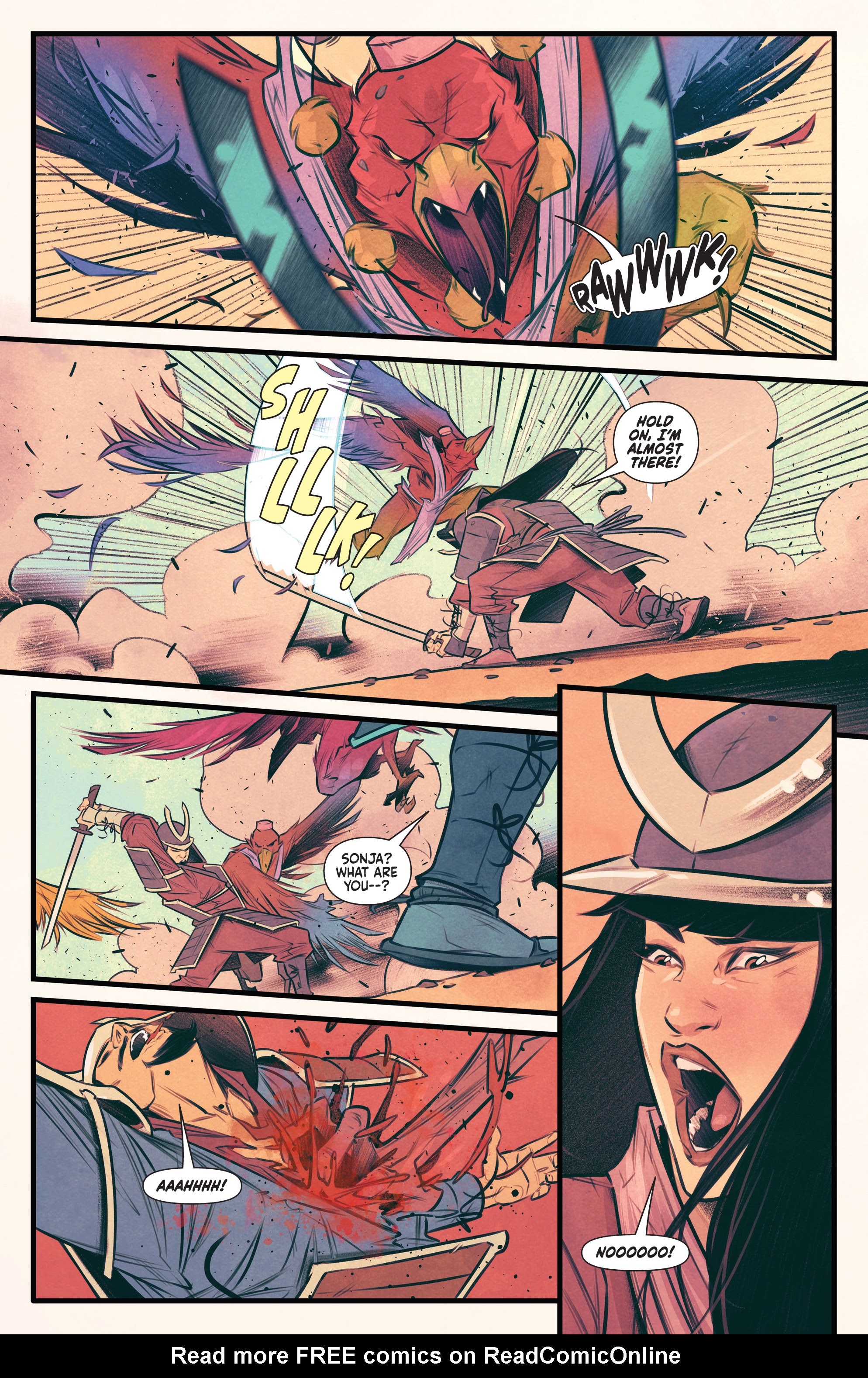 Read online Samurai Sonja comic -  Issue #4 - 14