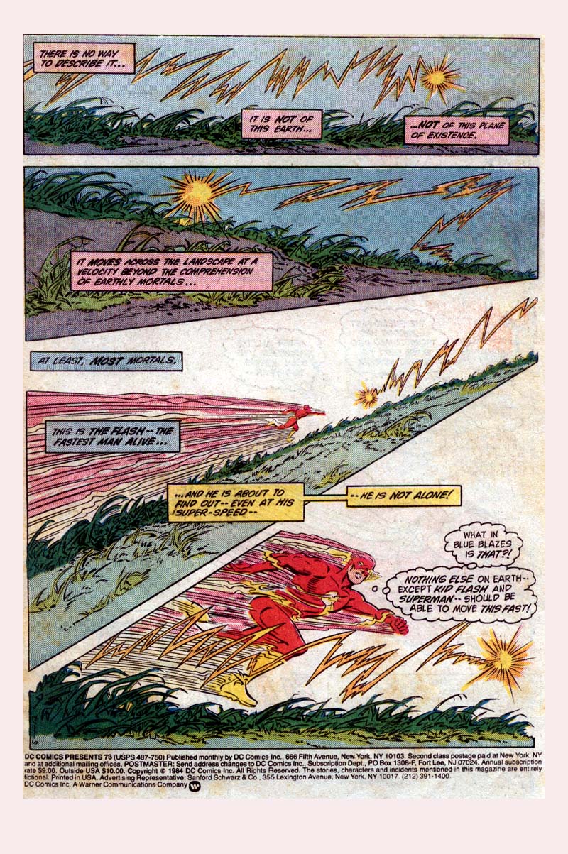 Read online DC Comics Presents comic -  Issue #73 - 2