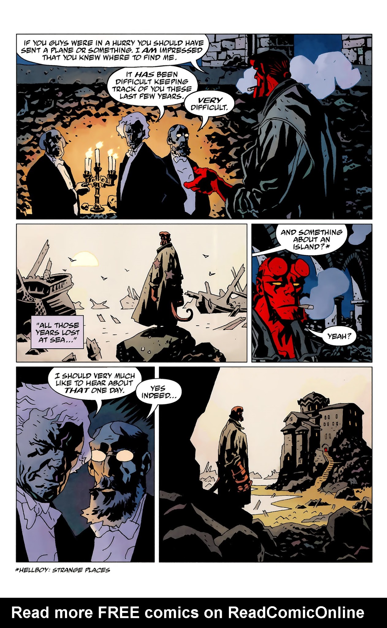 Read online Hellboy: The Wild Hunt comic -  Issue #1 - 10