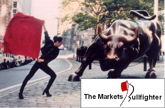 The markets bullfighter