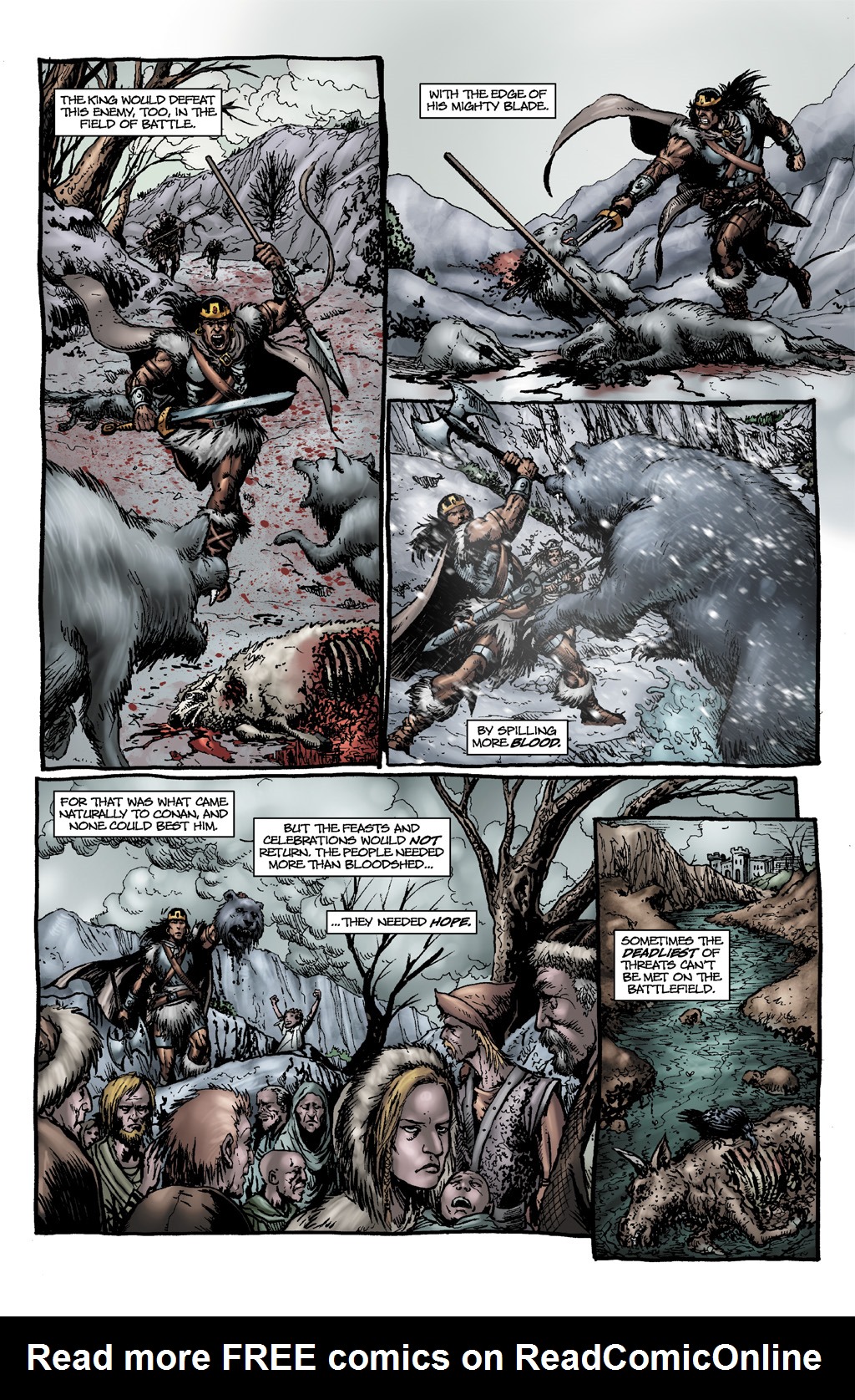 Read online Conan: The Weight of the Crown comic -  Issue # Full - 14