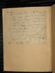 Handwritten family birth records