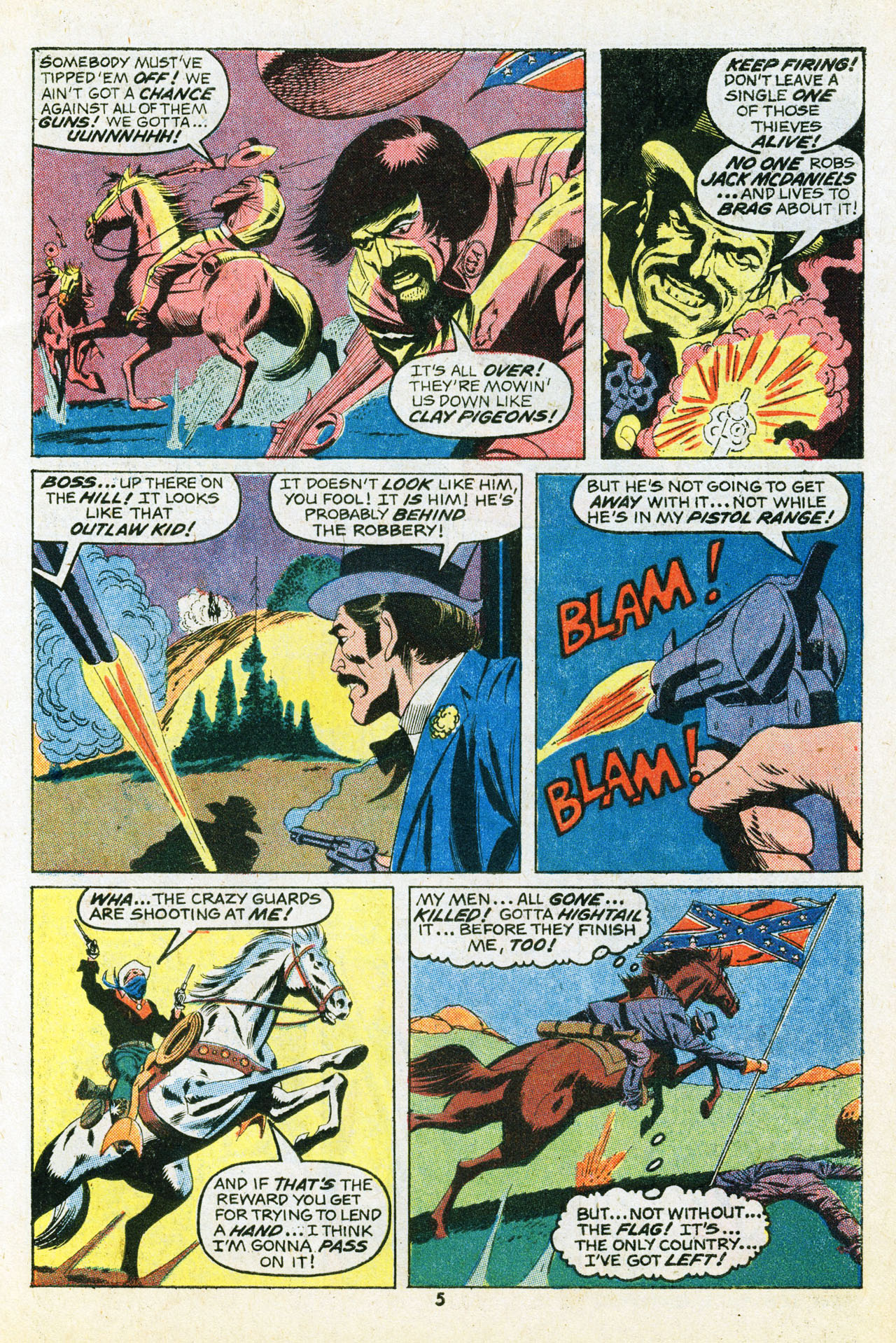 Read online The Outlaw Kid (1970) comic -  Issue #13 - 7
