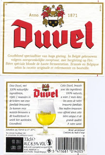 Популярное бельгийское пиво Duuel