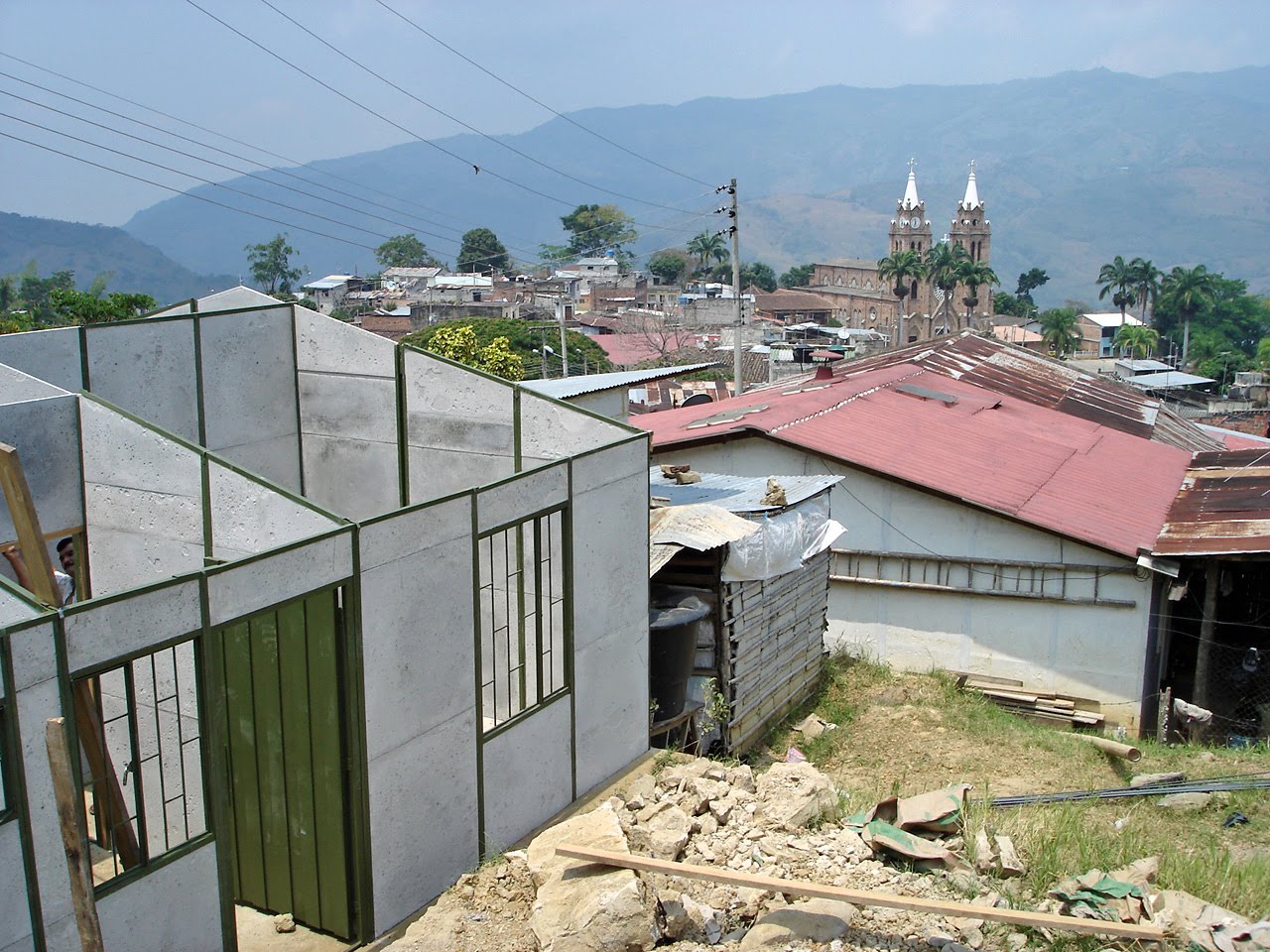 Casas prefabricadas: CASAS PREFABRICADAS: INSTALACION