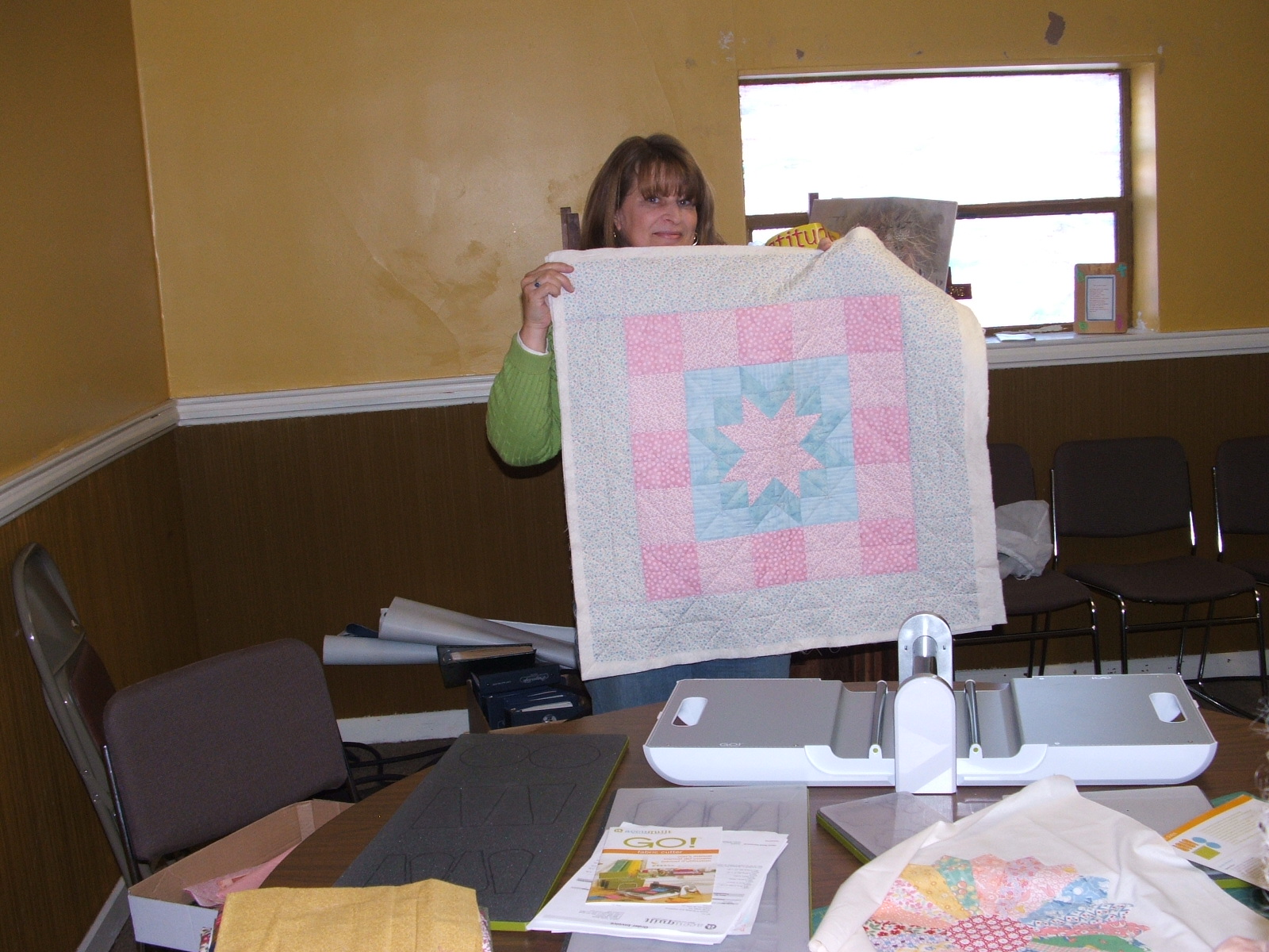 Shakerwood Woolens Baby Star Quilt