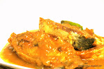 Hilsa in coconut milk