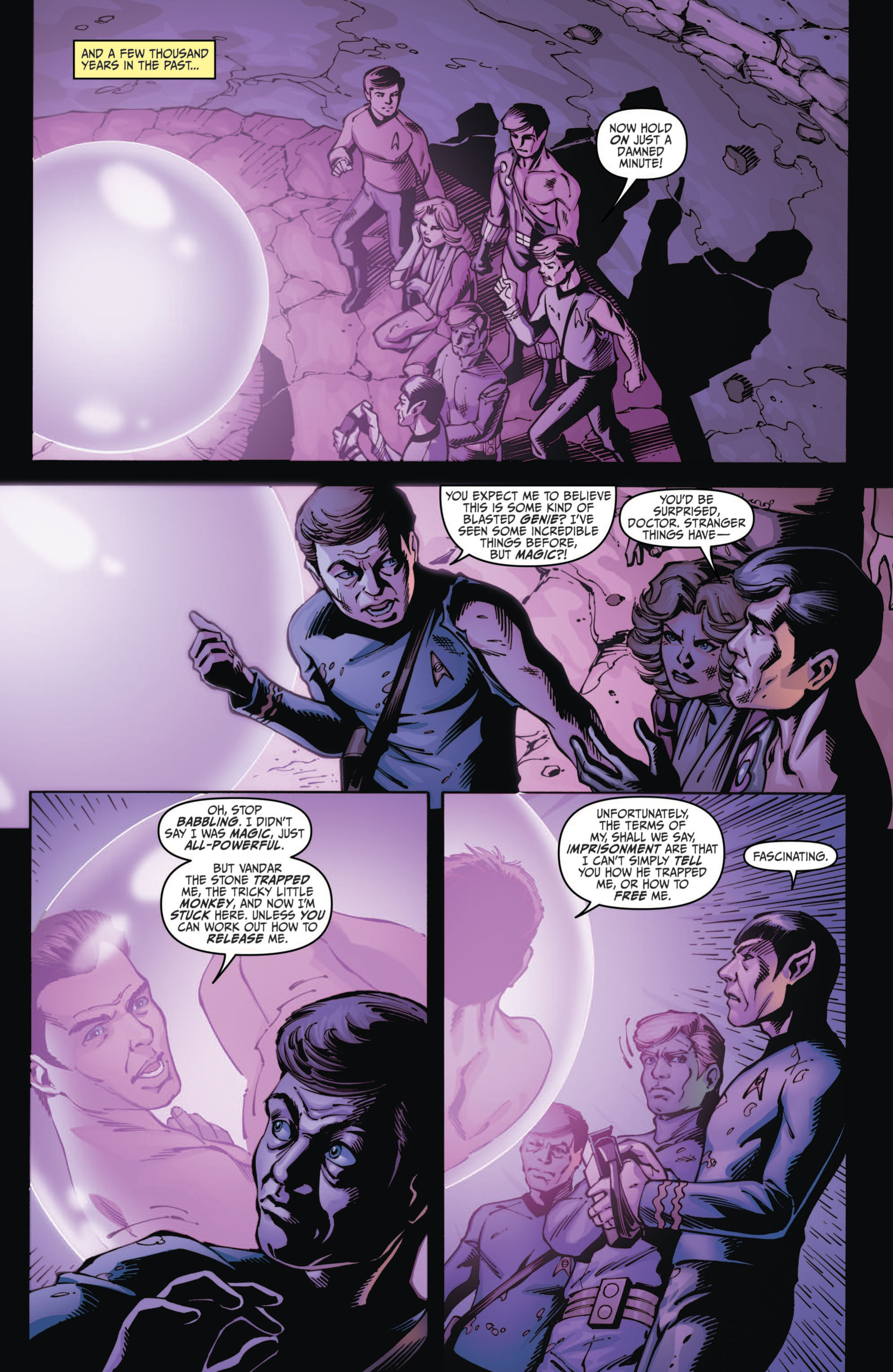 Read online Star Trek/Legion of Super-Heroes comic -  Issue #6 - 8