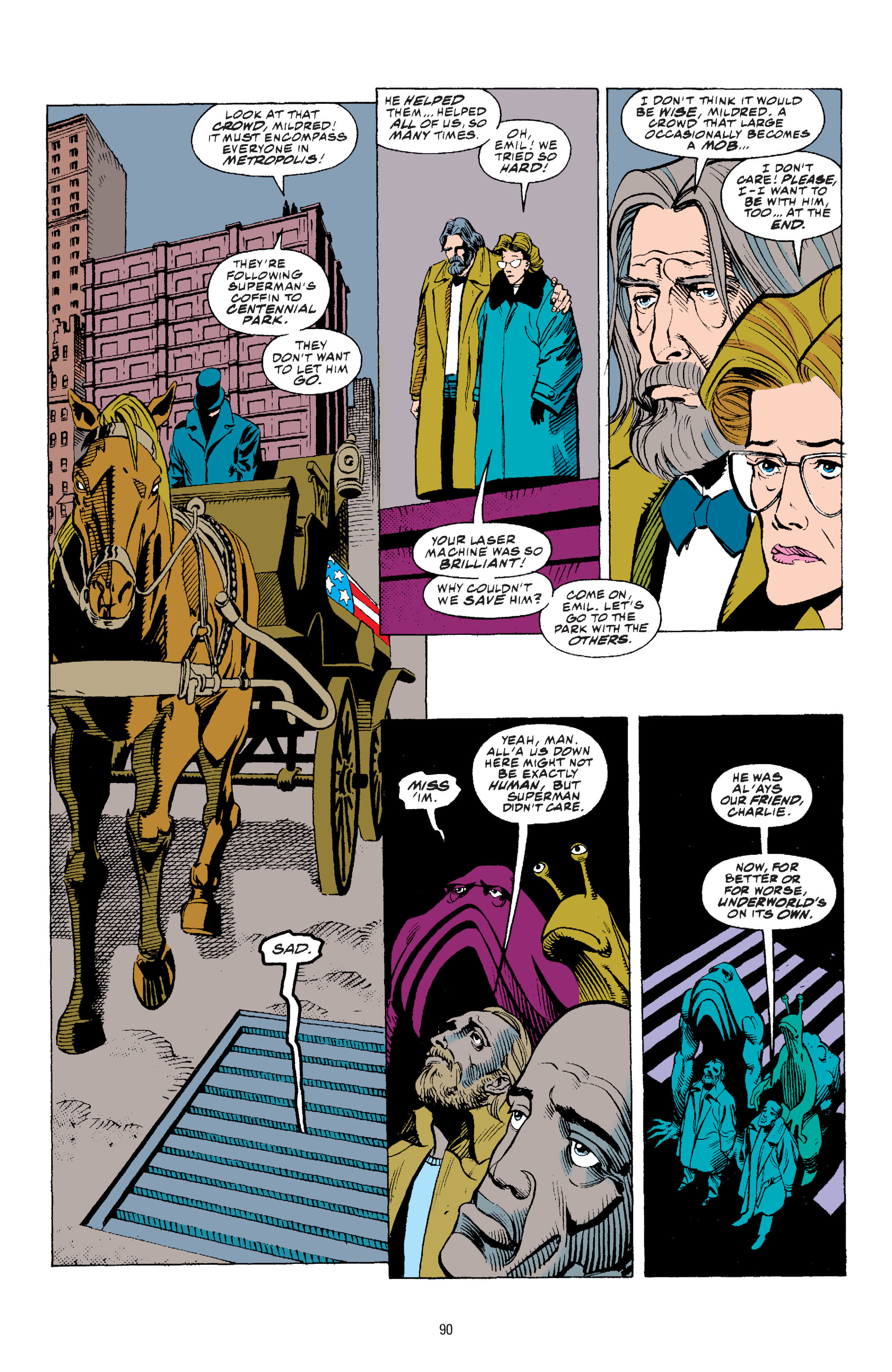 Read online Superman: The Death and Return of Superman Omnibus comic -  Issue # TPB (Part 3) - 43