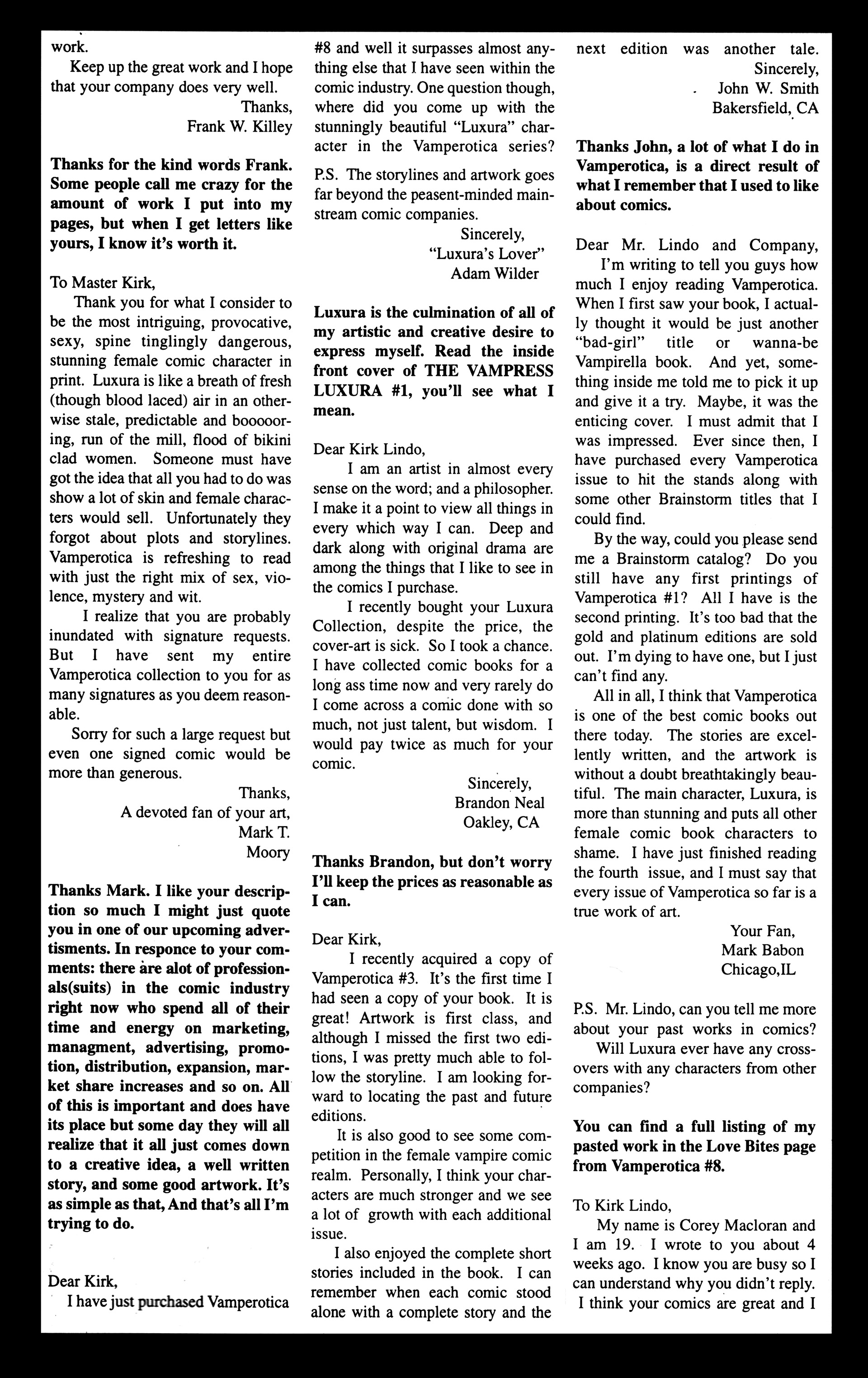 Read online Vamperotica comic -  Issue #12 - 31