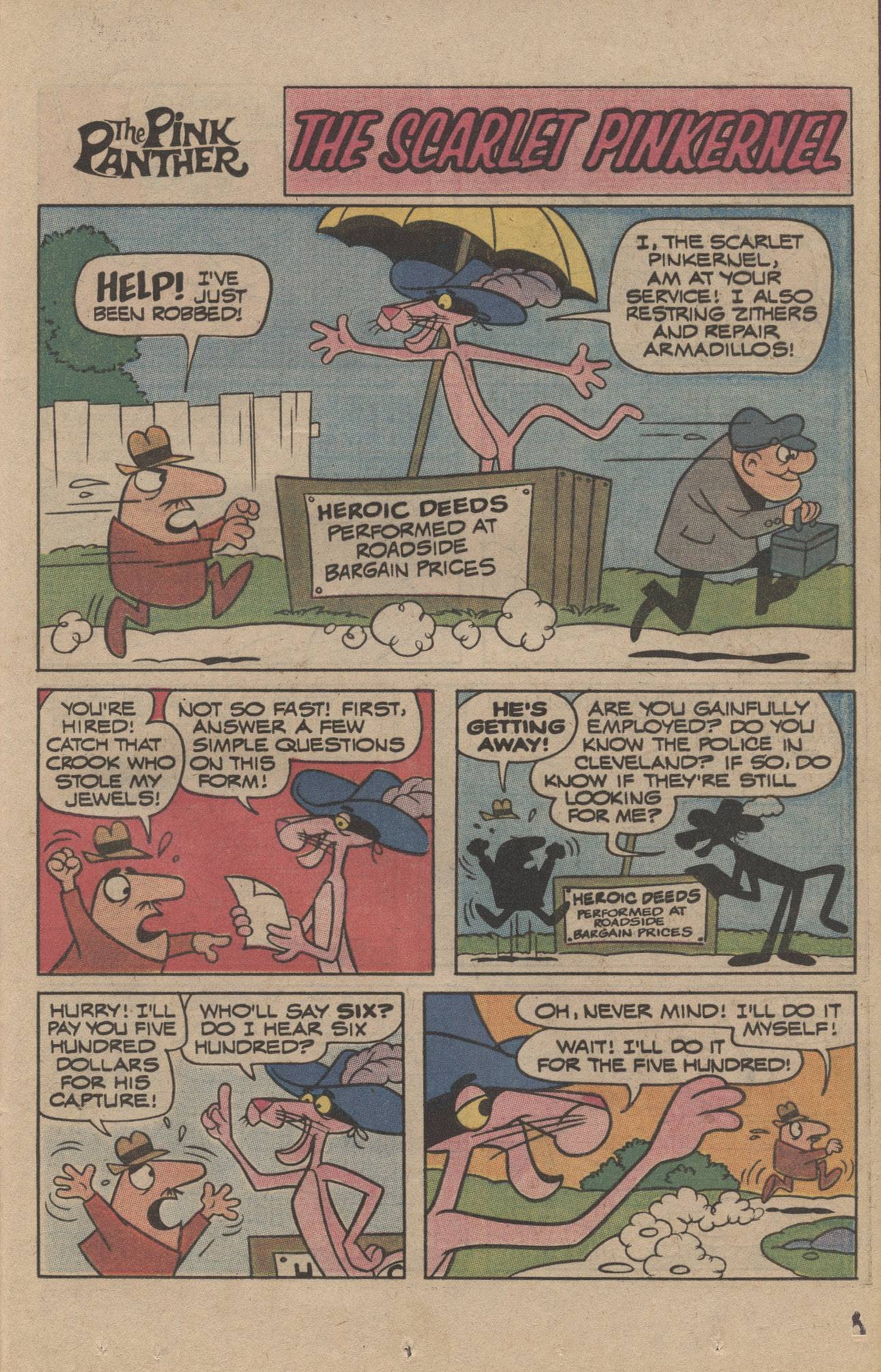 Read online The Pink Panther (1971) comic -  Issue #85 - 25