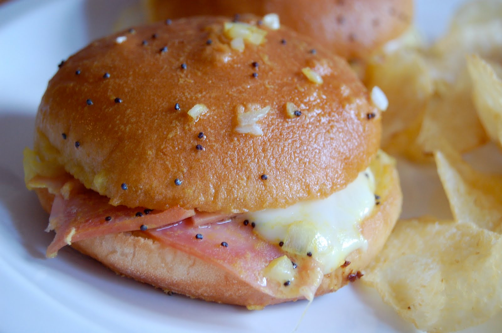 Chef Mommy Ham and Cheese Sliders