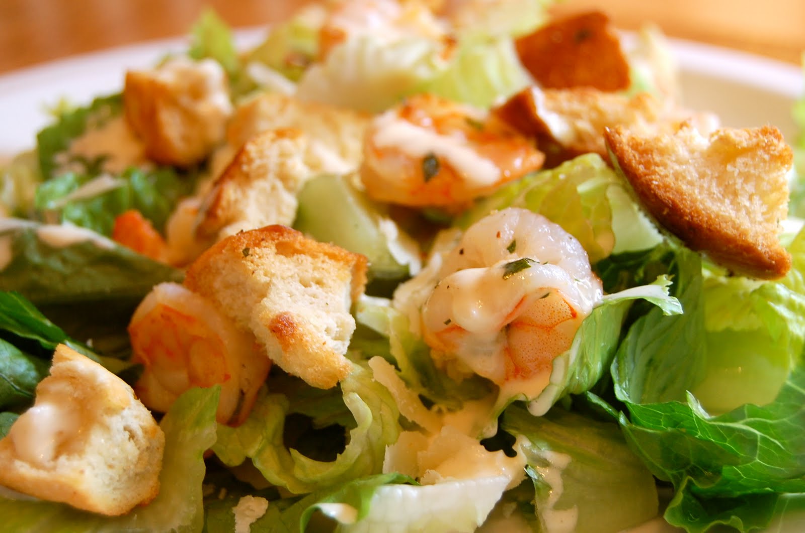 Chef Mommy Grilled Shrimp Caesar Salad