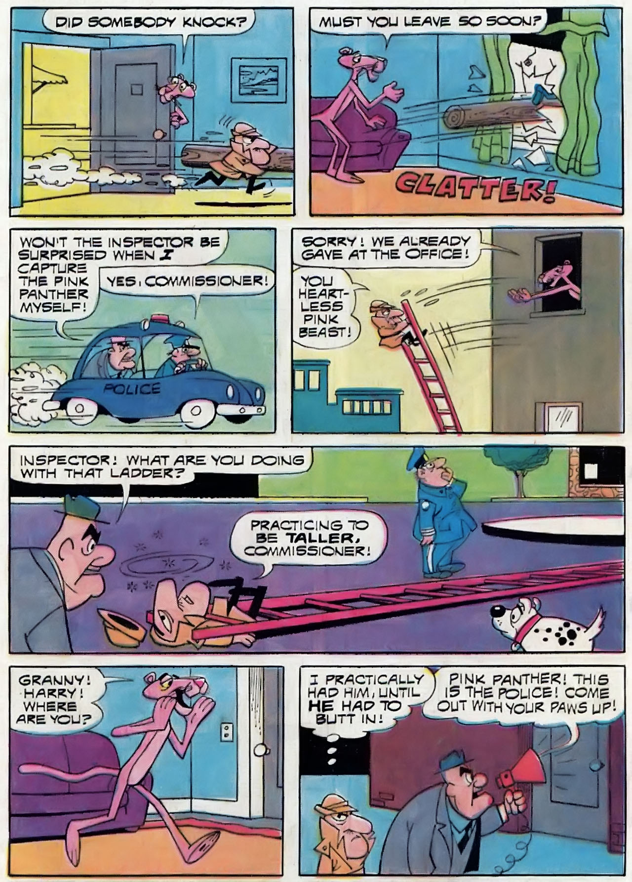 Read online The Pink Panther (1971) comic -  Issue #8 - 9