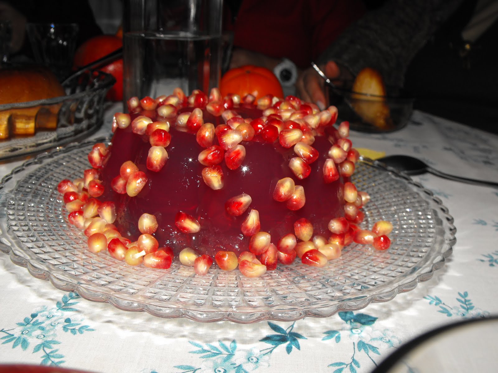 Pinturas Christmas gelatin pudding