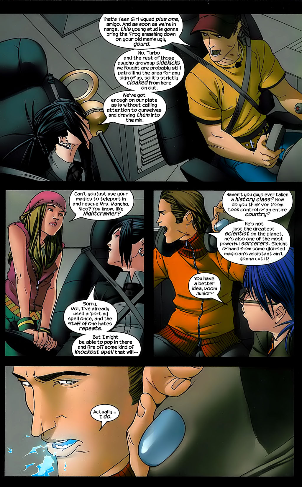 Read online Runaways (2005) comic -  Issue #5 - 9