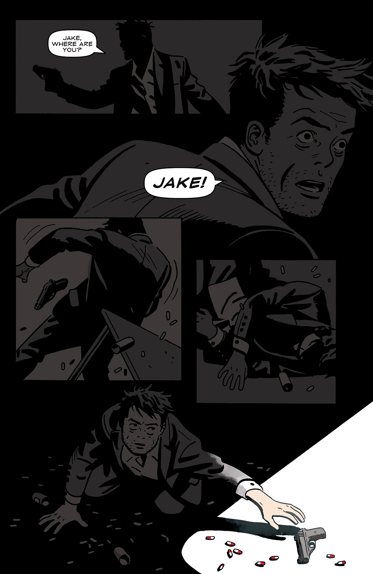 Read online Who is Jake Ellis? comic -  Issue #5 - 8