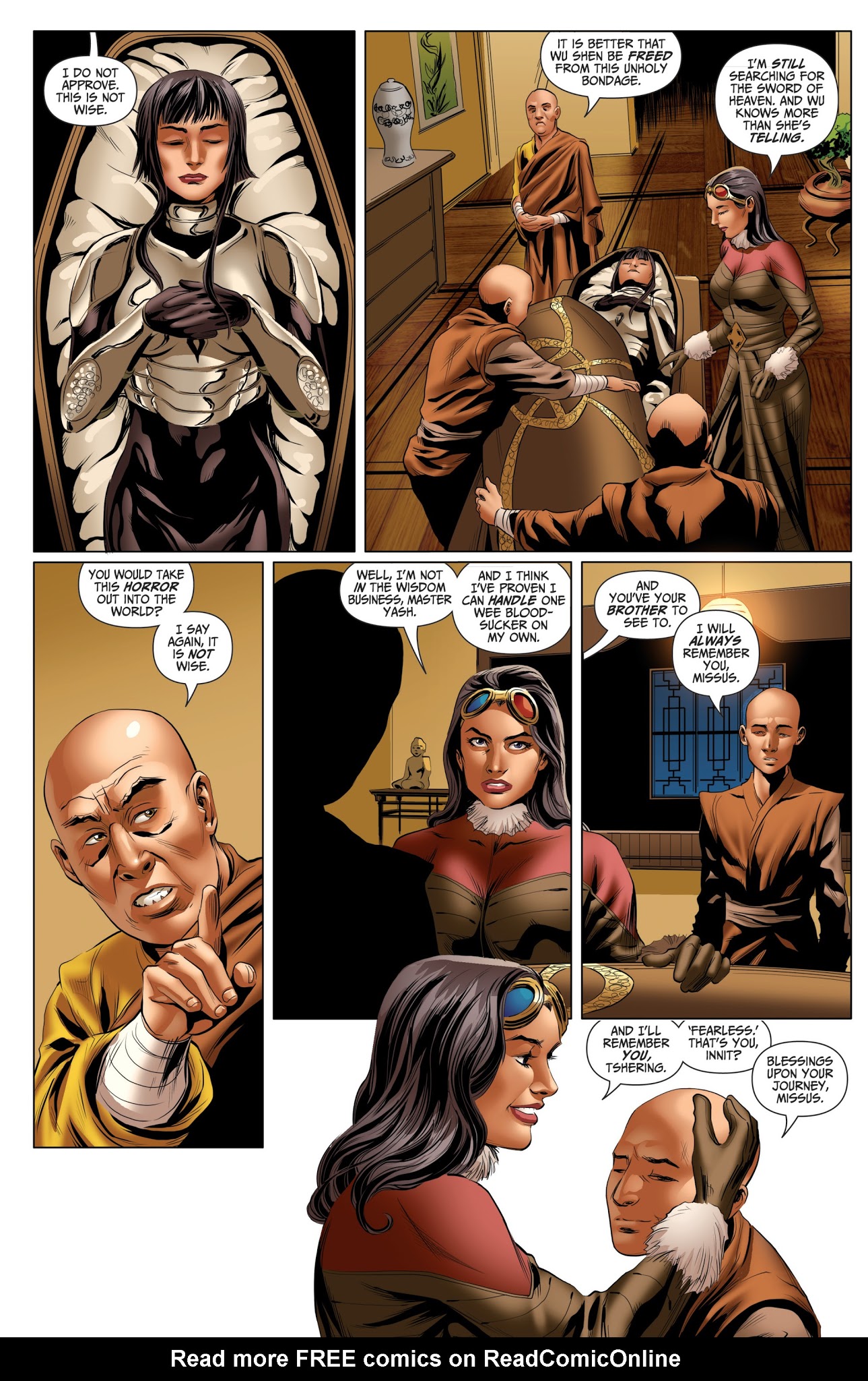 Read online Van Helsing vs. Werewolf comic -  Issue #6 - 23