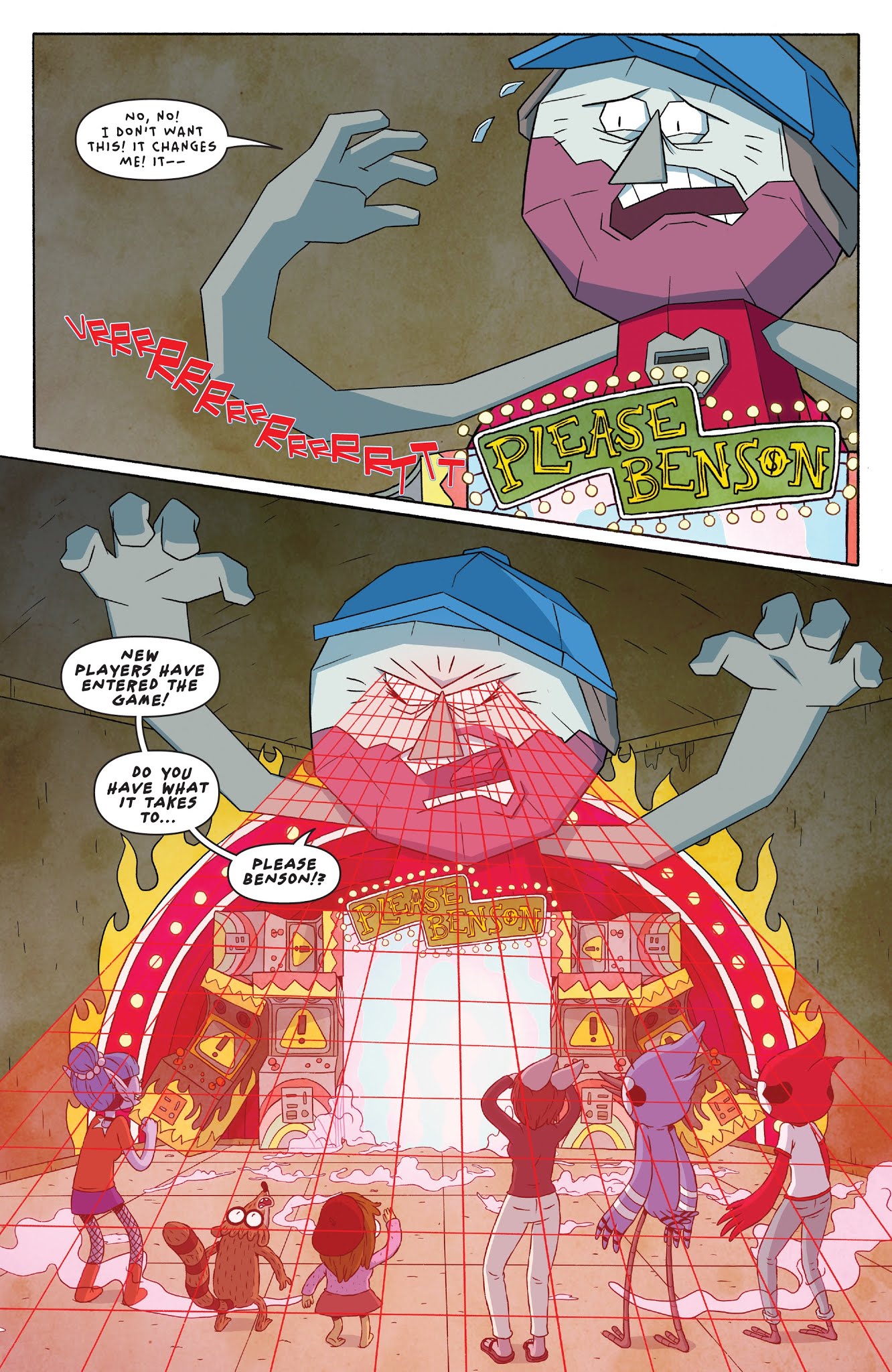 Read online Regular Show: 25 Years Later comic -  Issue #5 - 5