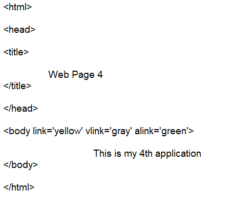 Technology Stuff : HTML Programs (Basic)