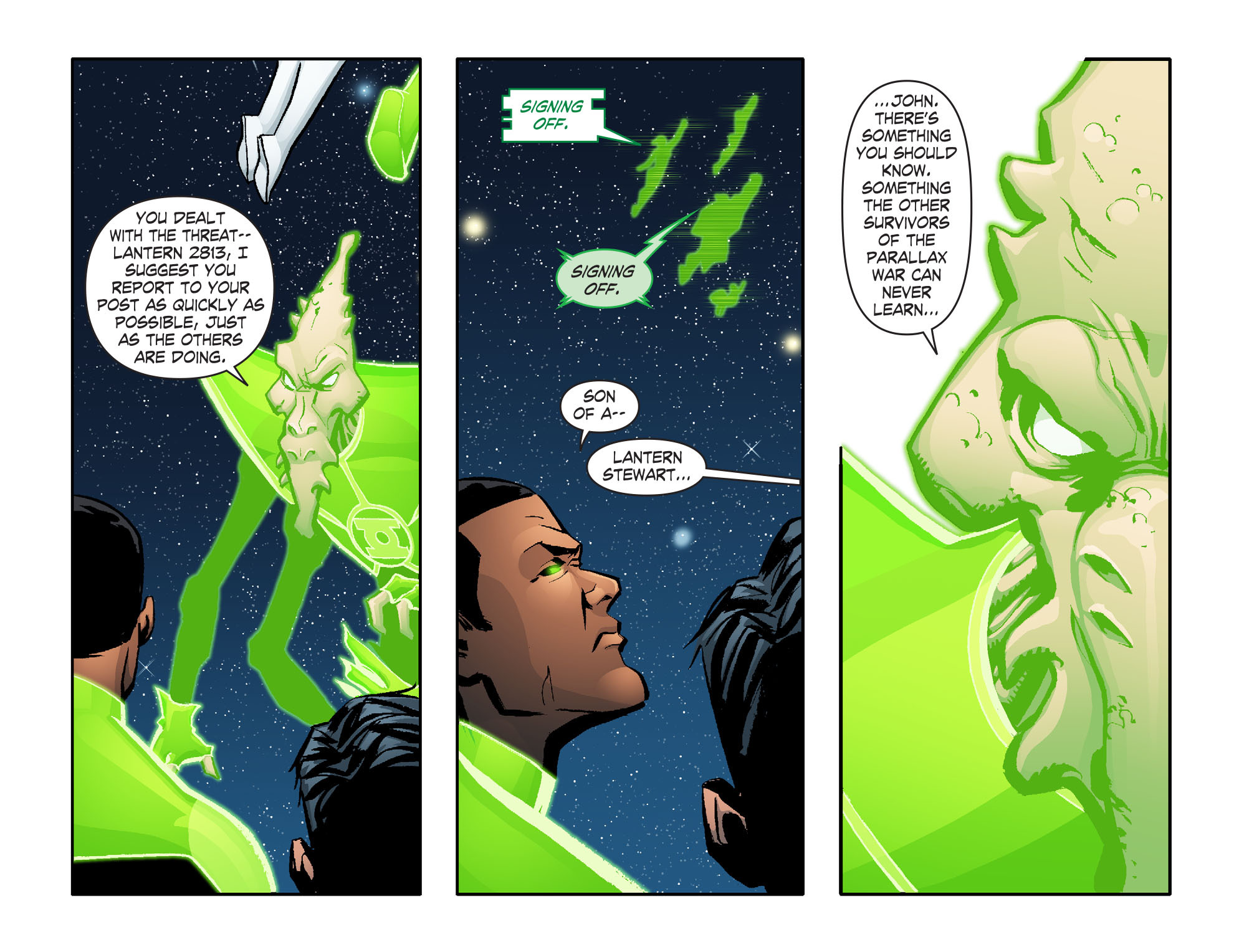 Read online Smallville: Lantern [I] comic -  Issue #6 - 8