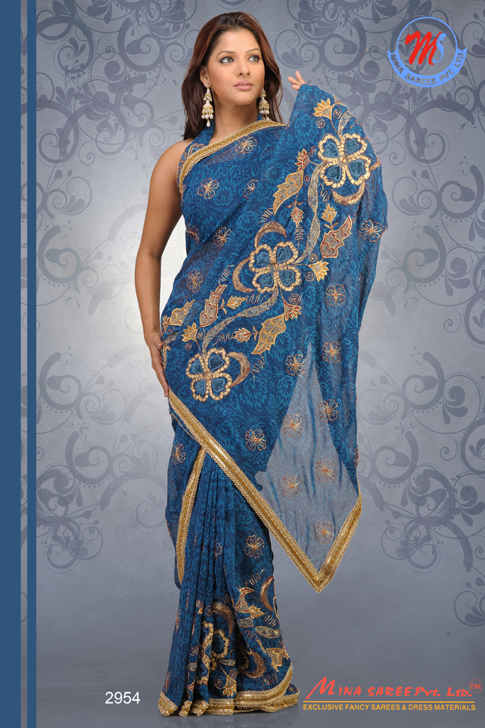 Embroidery Designs - 29 [Fancy Sarees]