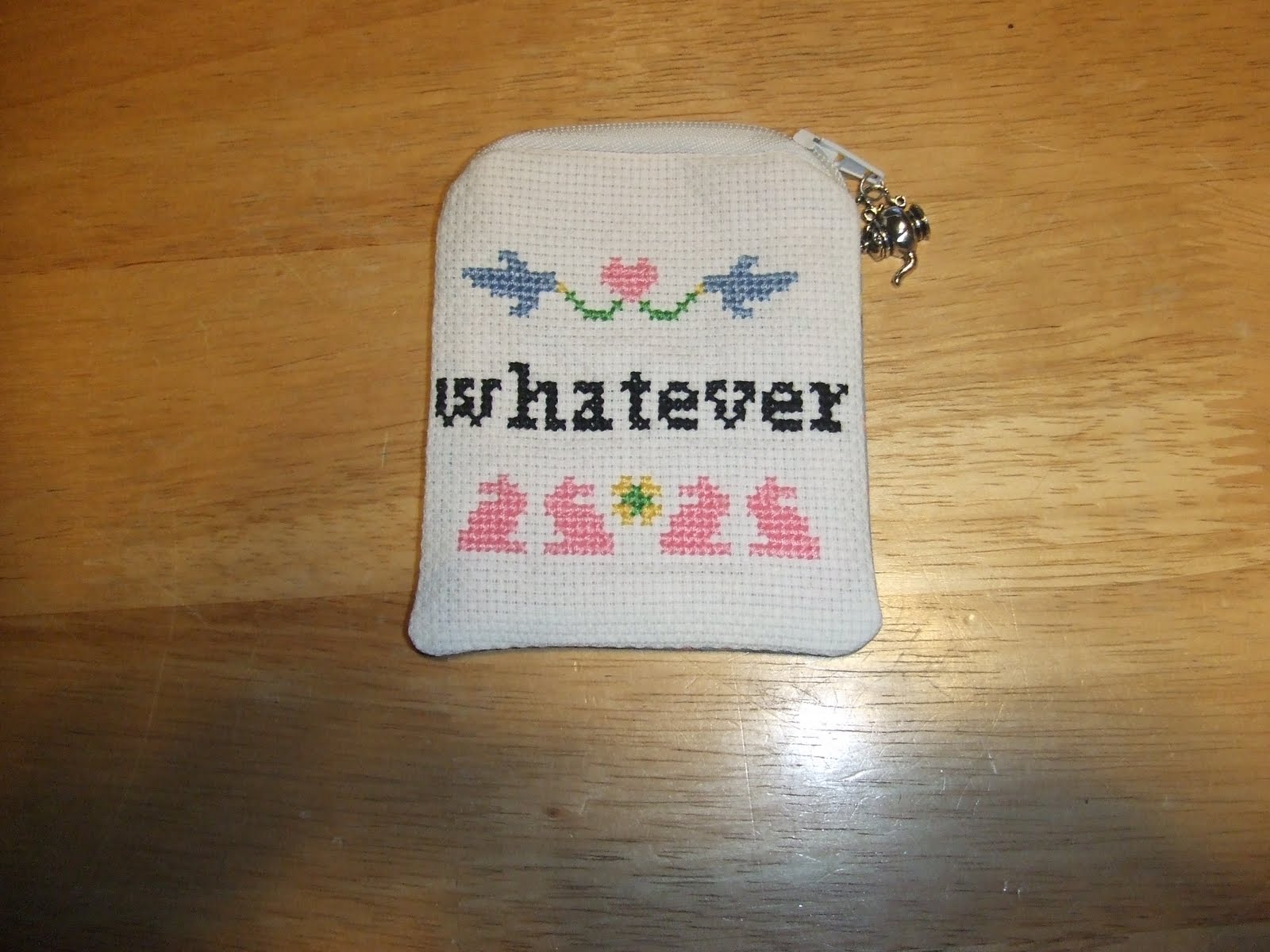 Crafting With Mel Whatever Cross Stitch Purse