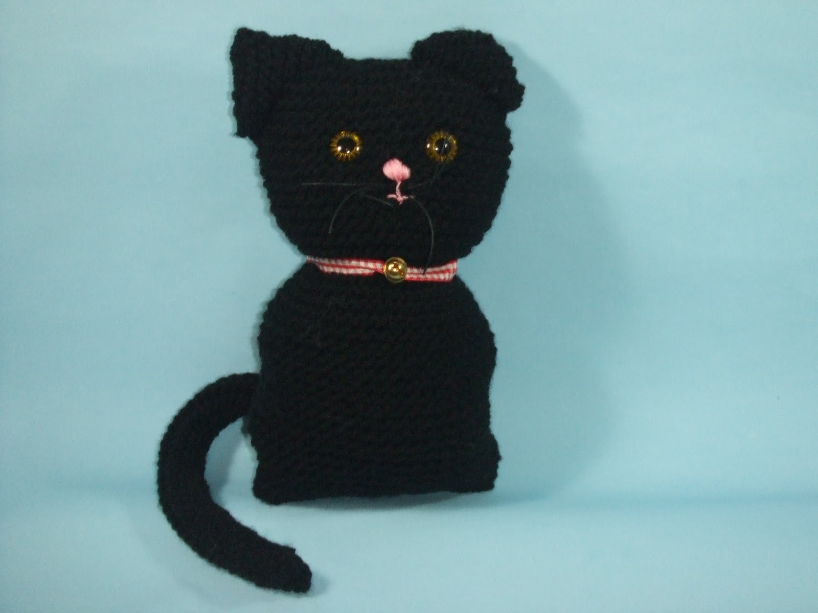 Crafting With Mel Black Cat Knitting Kit