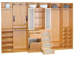 Muebles De Madera En General Con Finos Acabados: CLOSETS DE MADERA EN