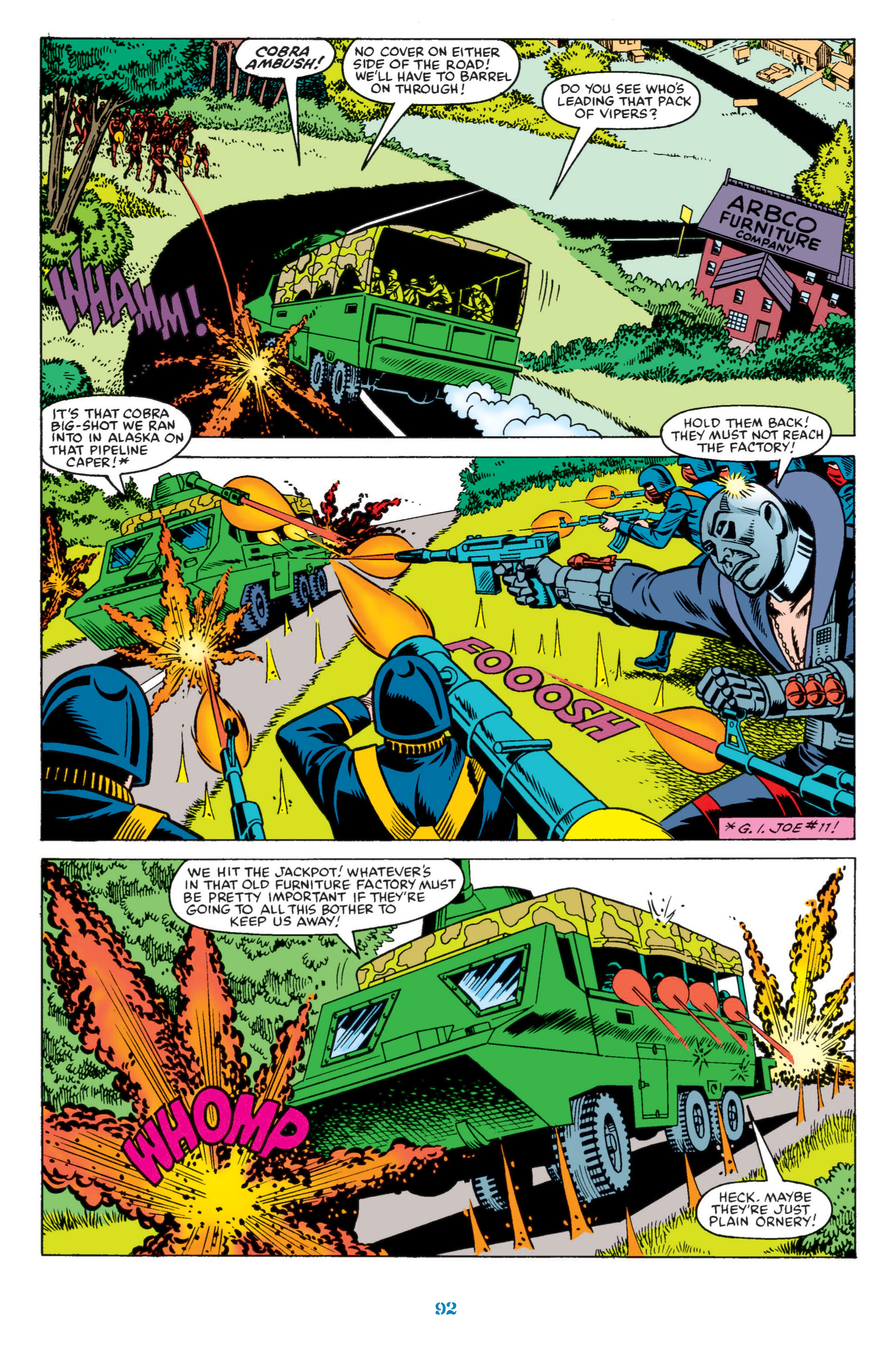 Read online Classic G.I. Joe comic -  Issue # TPB 2 (Part 1) - 93