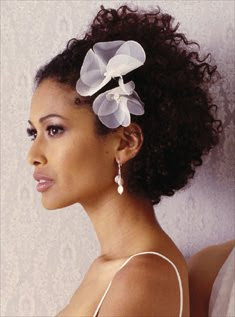 African American Curly Wedding Hairstyles Photos