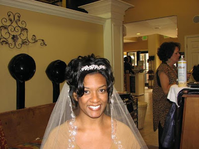 African American Wedding Hairstyles & Hairdos: January 2009