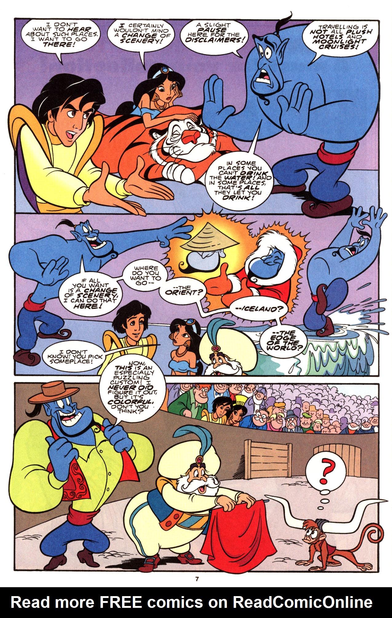 Read online The Return of Disney's Aladdin comic -  Issue #2 - 9