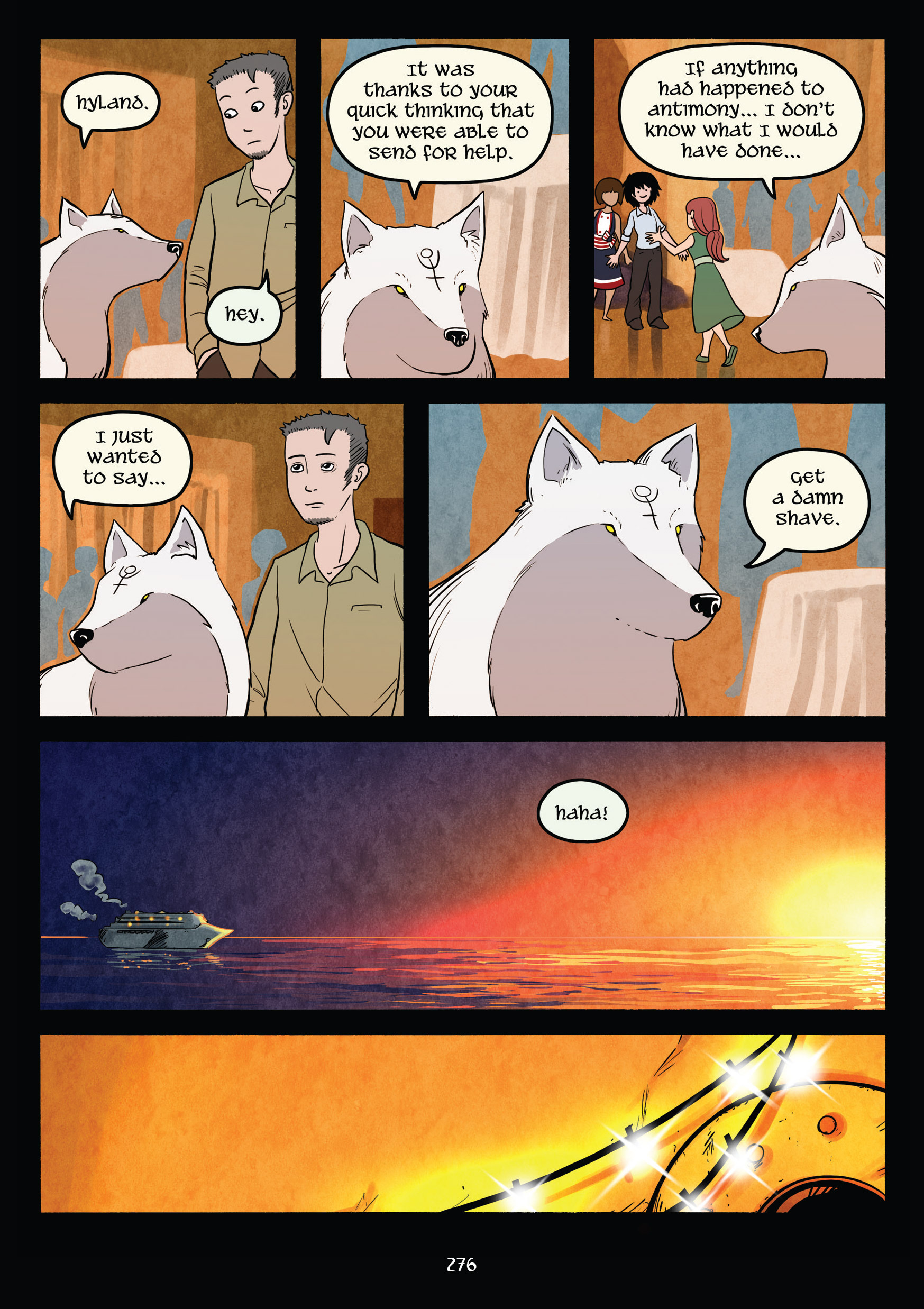 Read online Gunnerkrigg Court comic -  Issue # TPB 5 (Part 3) - 76