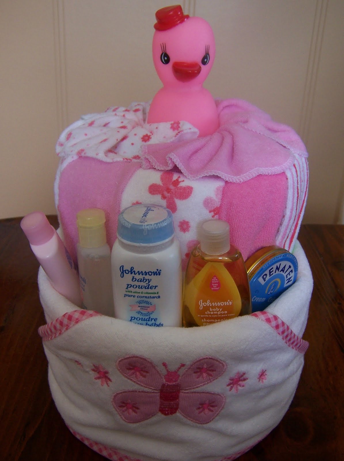 Second Generation Cake Design: Bath Time Diaper Cakes