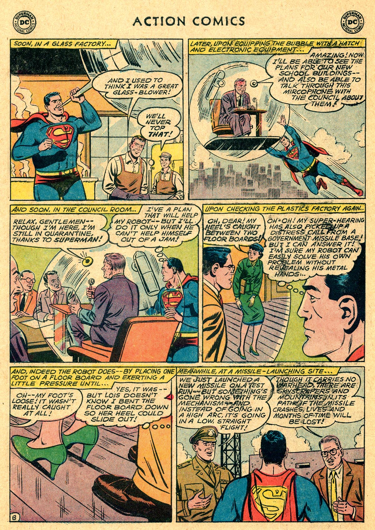 Read online Action Comics (1938) comic -  Issue #282 - 10