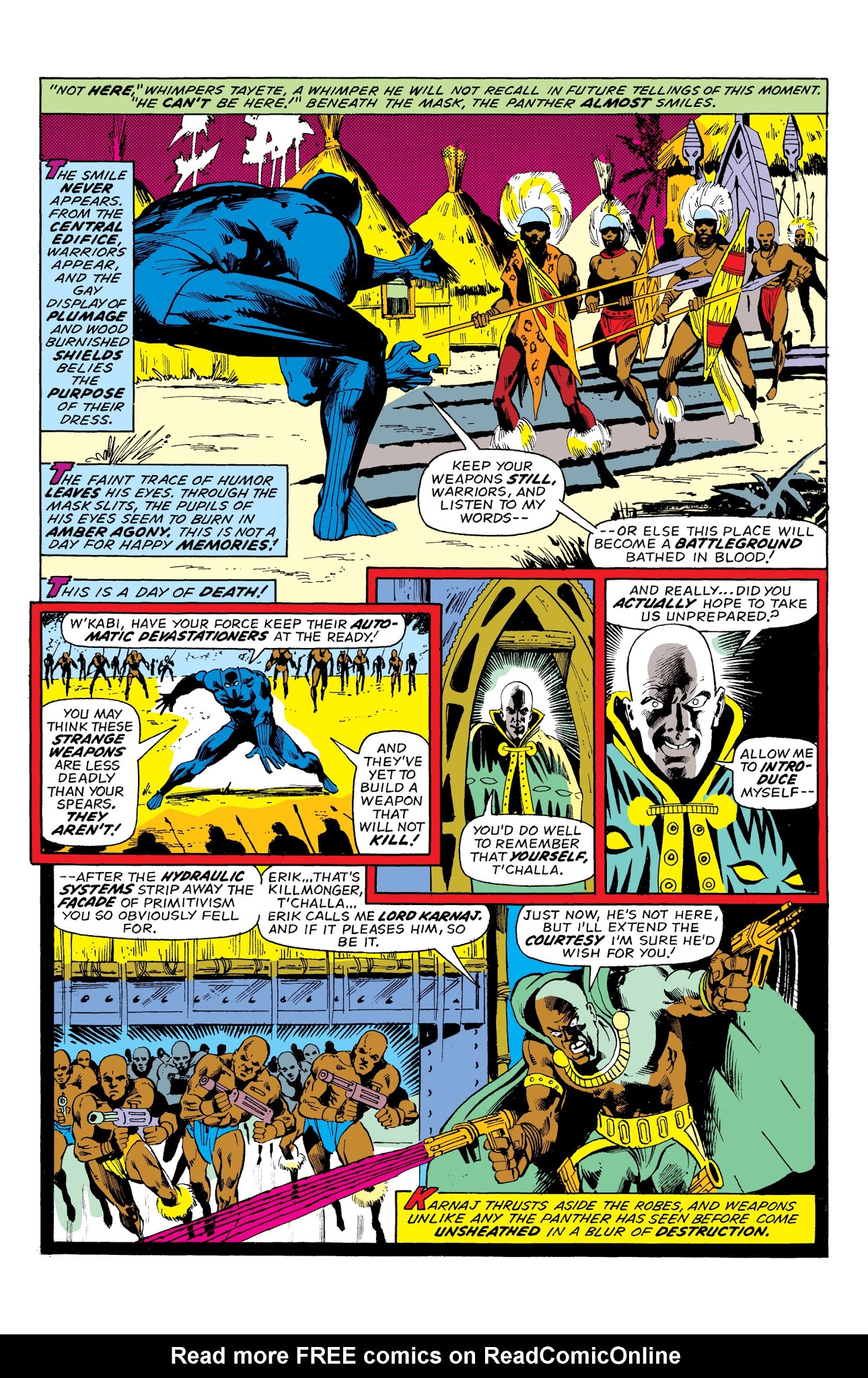 Read online Marvel Masterworks: The Black Panther comic -  Issue # TPB 1 - 91