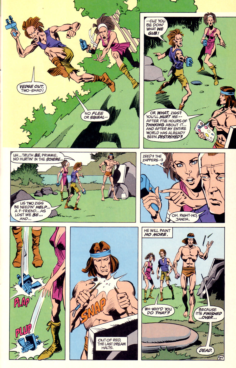 Read online Electric Warrior comic -  Issue #6 - 28