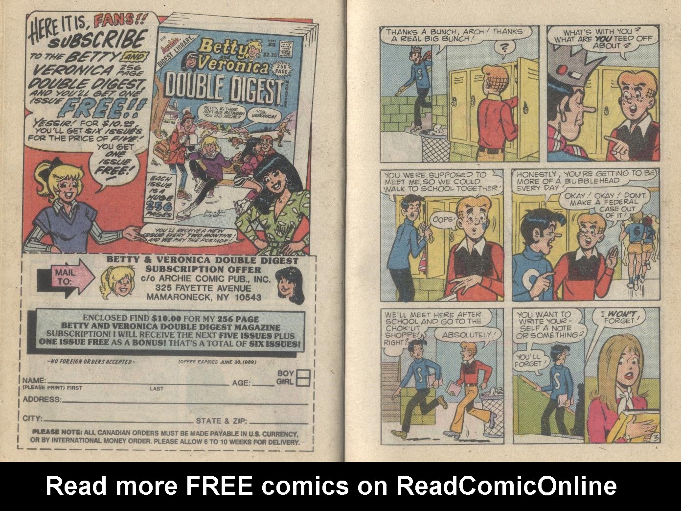 Read online Archie...Archie Andrews, Where Are You? Digest Magazine comic -  Issue #60 - 7