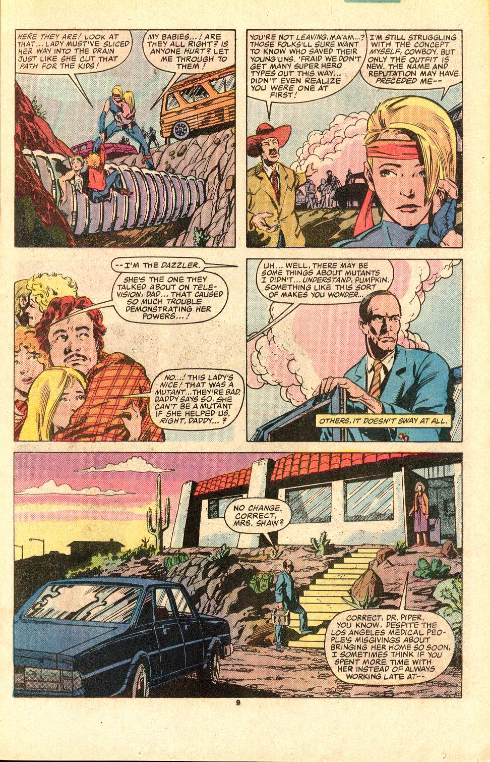 Read online Dazzler (1981) comic -  Issue #39 - 10