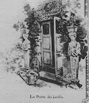 La porte de service de la maison d'Auteuil