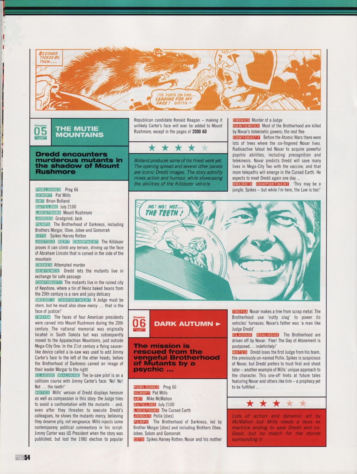Read online Judge Dredd Megazine (Vol. 5) comic -  Issue #218 - 54