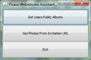 Imagen: Picasa Webalbums Assistant