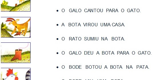 Alfabetiz Acao Em Foco Oficial Alfabetizacao Atraves De Historias Infantis Livro A Bota Do Bode