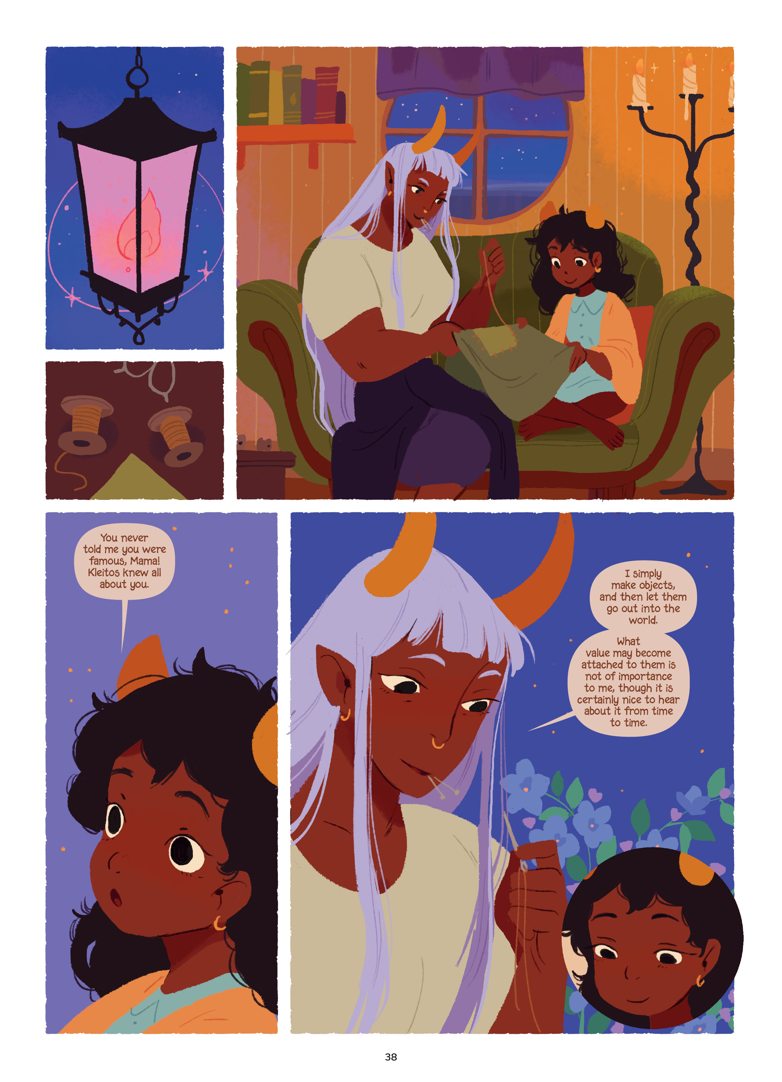 Read online The Tea Dragon Series comic -  Issue # The Tea Dragon Tapestry - 39