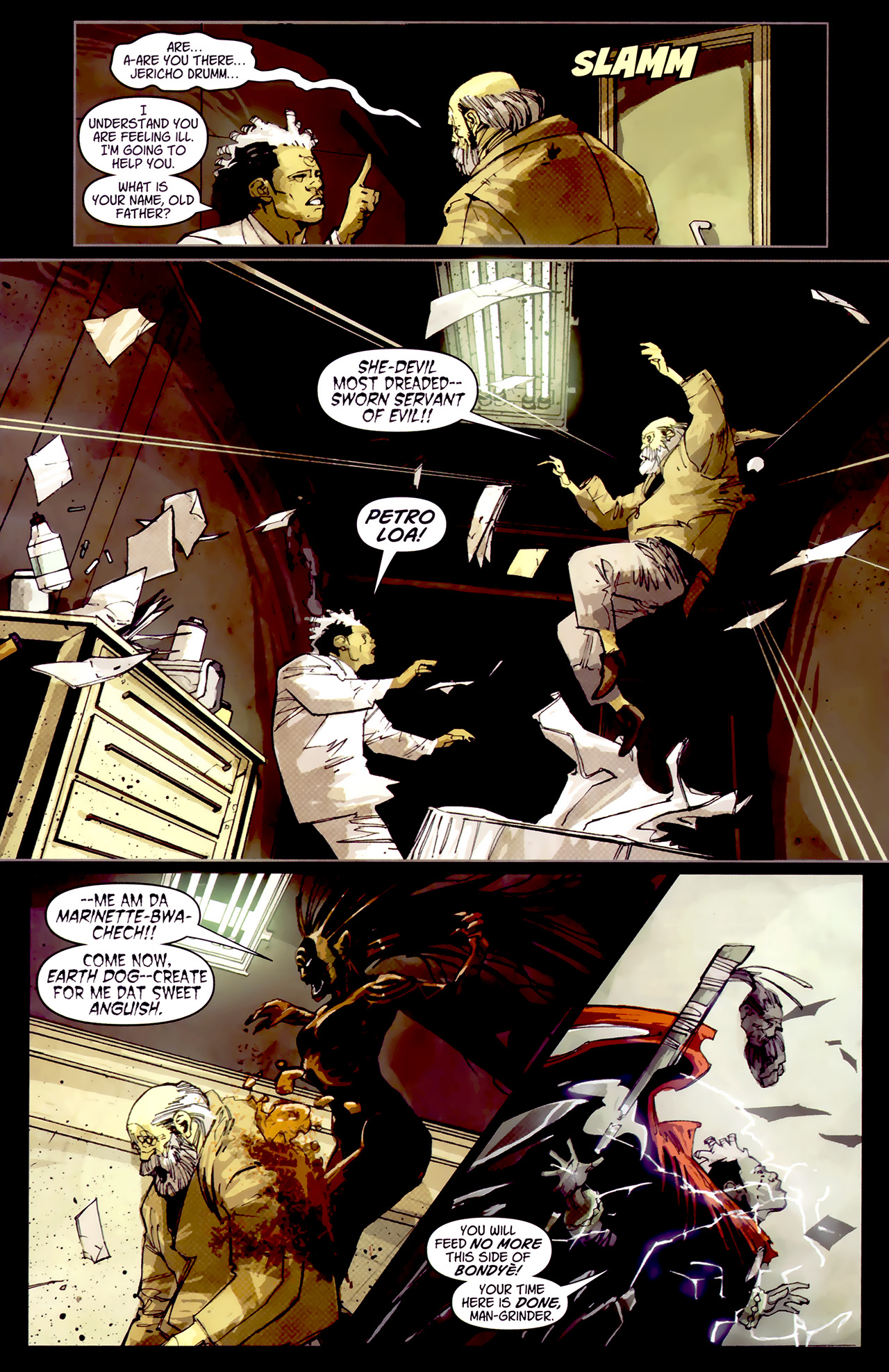 Read online Doctor Voodoo: Avenger of the Supernatural comic -  Issue #1 - 17