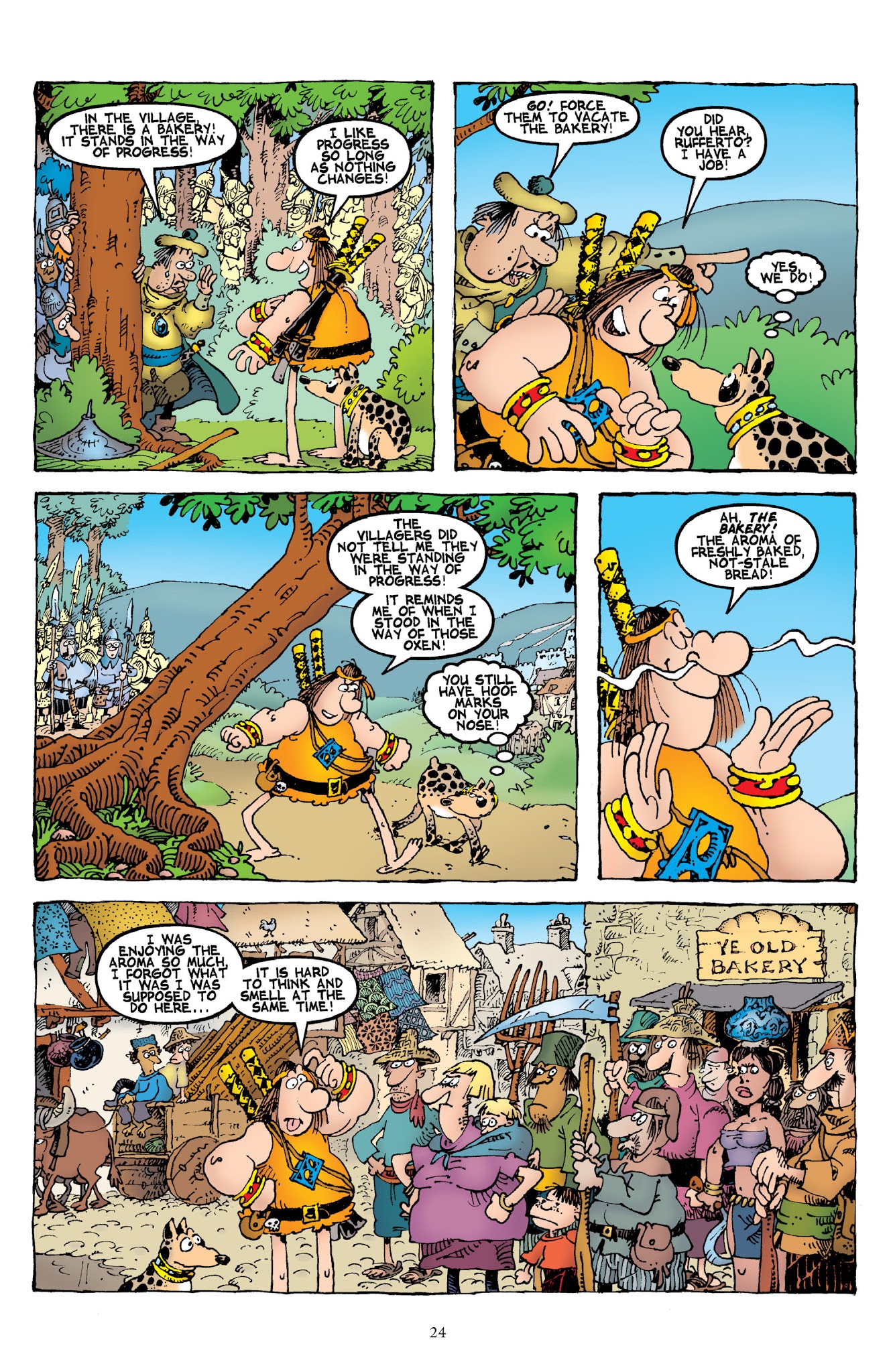 Read online Groo vs. Conan comic -  Issue # TPB - 26