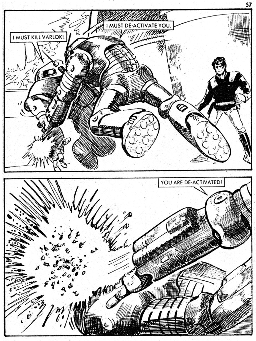 Read online Starblazer comic -  Issue #21 - 57