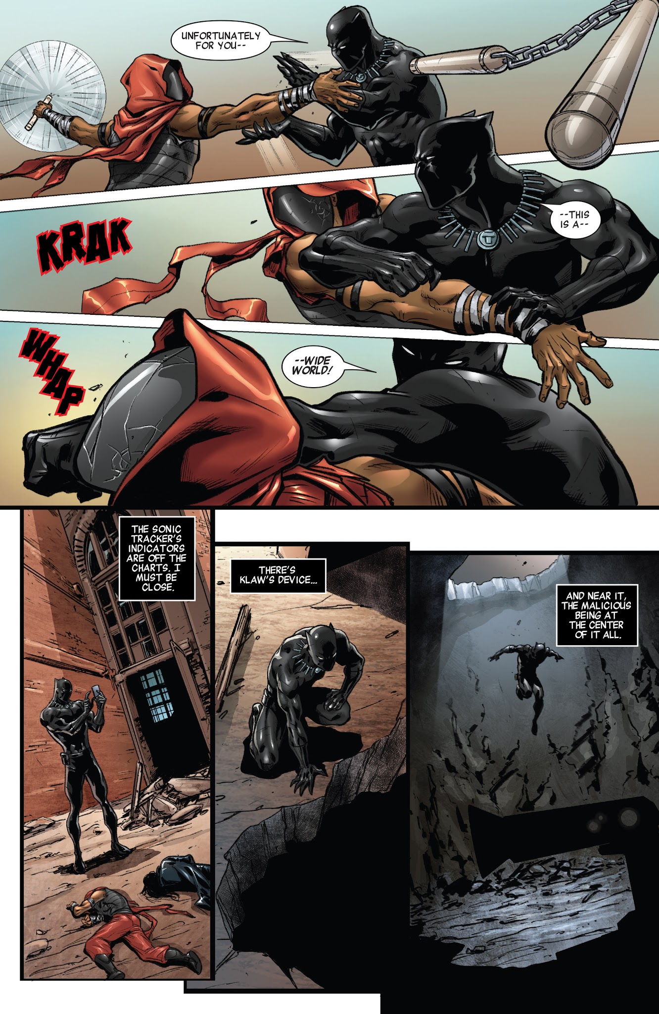 Read online Black Panther: The Sound and the Fury comic -  Issue # Full - 18