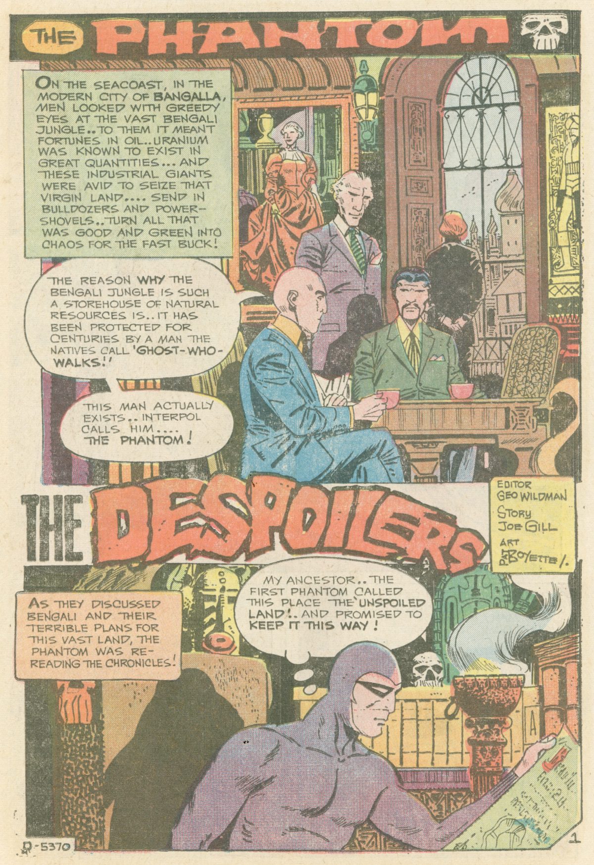 Read online The Phantom (1969) comic -  Issue #59 - 9